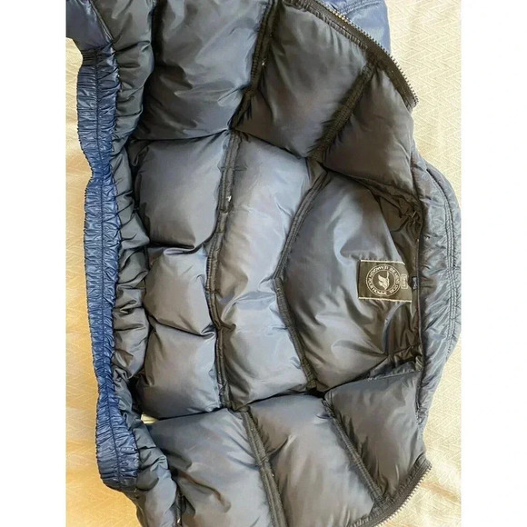 Men's Blue Puffer Jacket - Picture 13 of 16